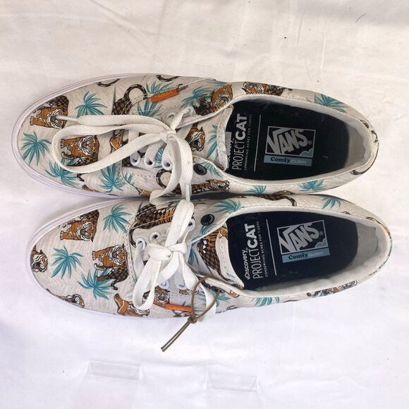 VANS DISCOVERY PROJECT CAT (Tigers) SHOE MENS 8 Women's 9.5 721356 - Picture 8 of 12